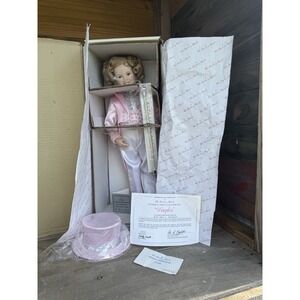 Vintage Shirley Temple Collector Doll "Dimples" With‎ Accessories & Box